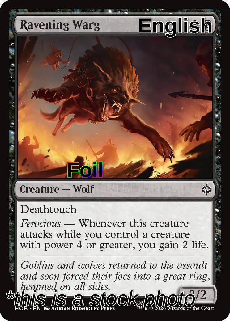 Ravening Warg