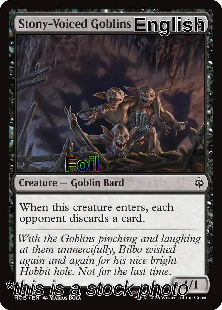 Stony-Voiced Goblins