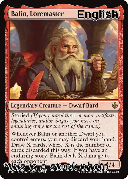 Balin, Loremaster