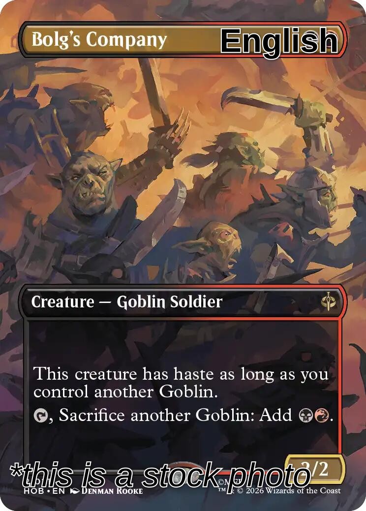 Bolg's Company (Borderless)