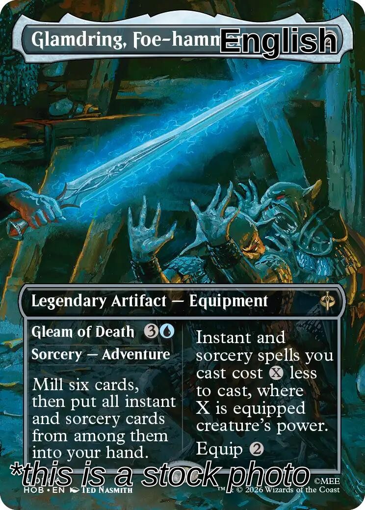Glamdring, Foe-hammer (Borderless)