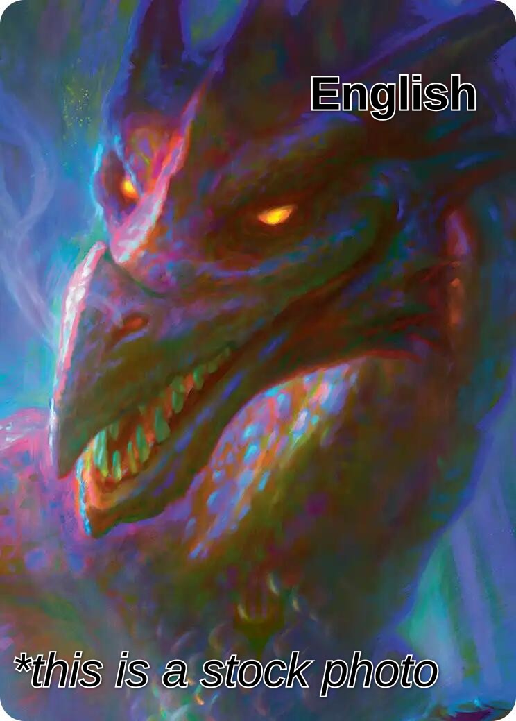 Smaug the Impenetrable Art Card (9/12)