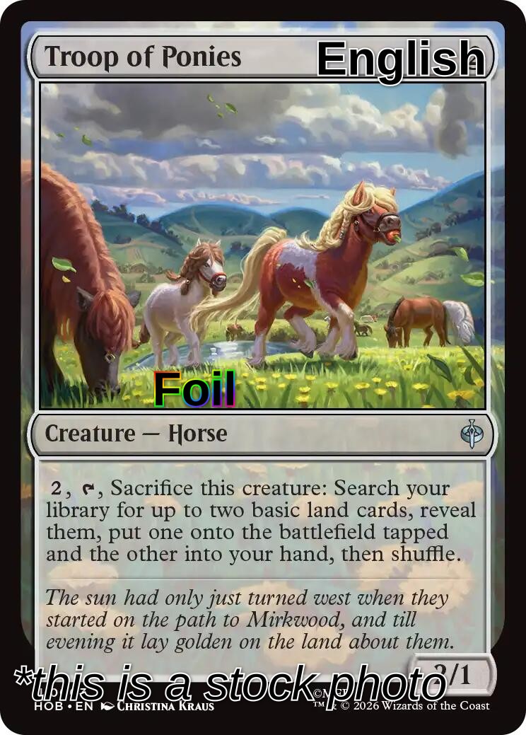 Troop of Ponies