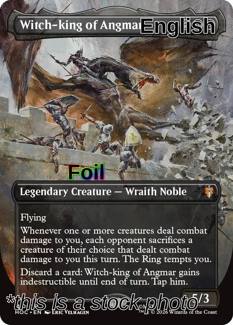 Witch-king of Angmar (Borderless)