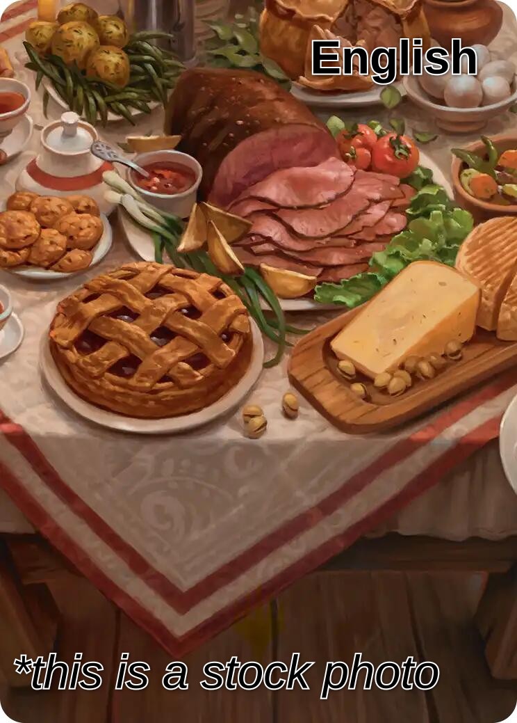 Bag End Banquet Art Card (5/12)