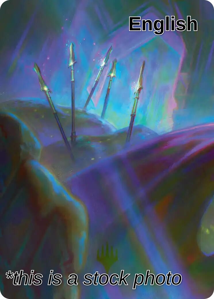 Long-Lost Lances Art Card (7/12)