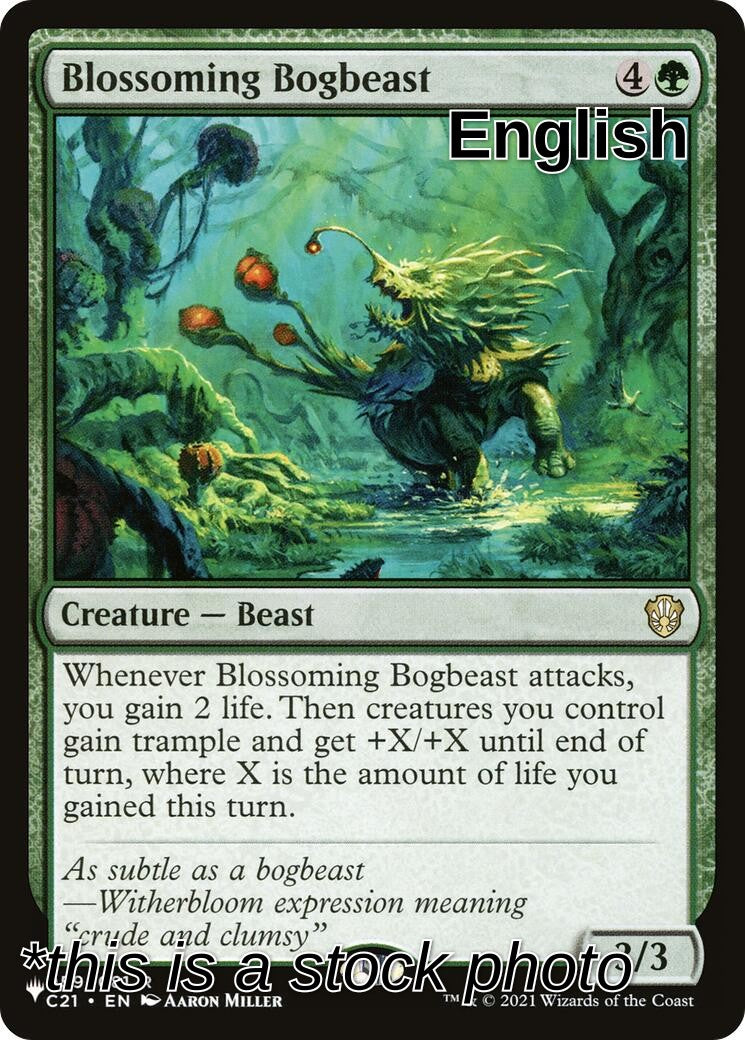 Blossoming Bogbeast