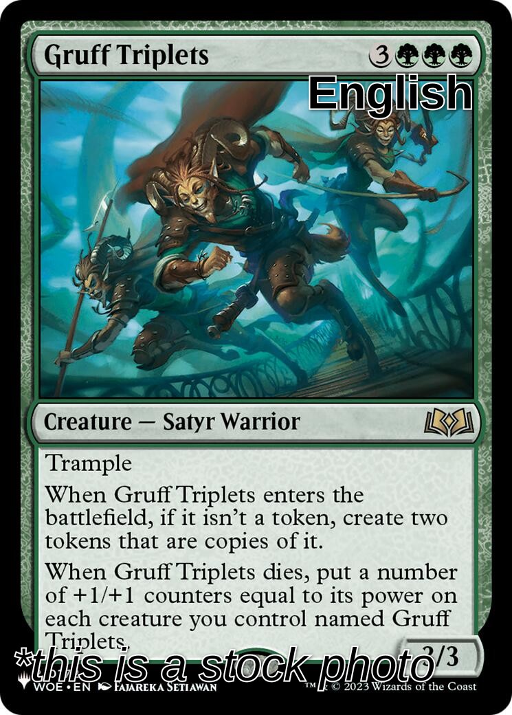 Gruff Triplets