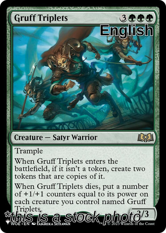 Gruff Triplets