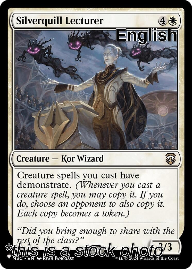 Silverquill Lecturer