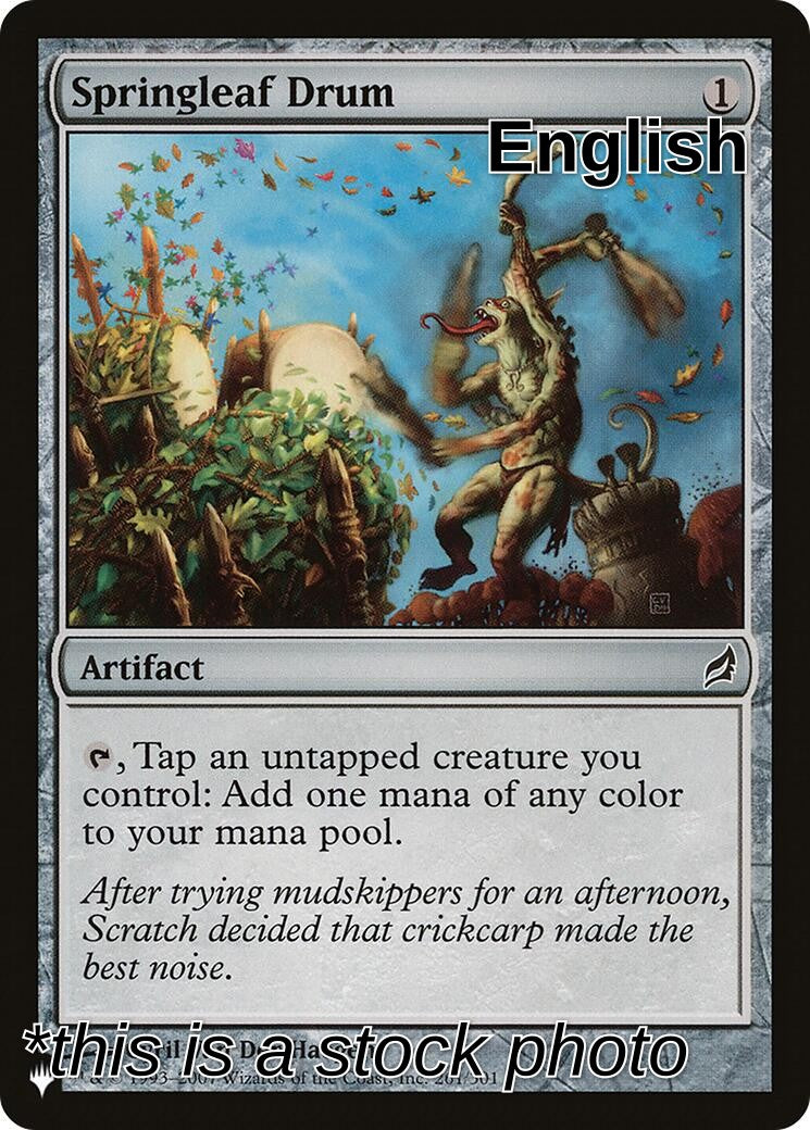 Springleaf Drum