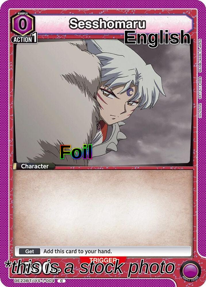 Sesshomaru (004) (Box Topper Foil)