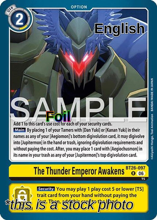 The Thunder Emperor Awakens