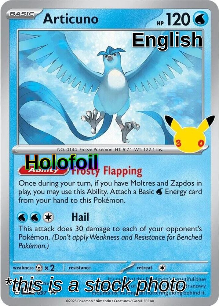 Articuno - 097 (30th Celebration)