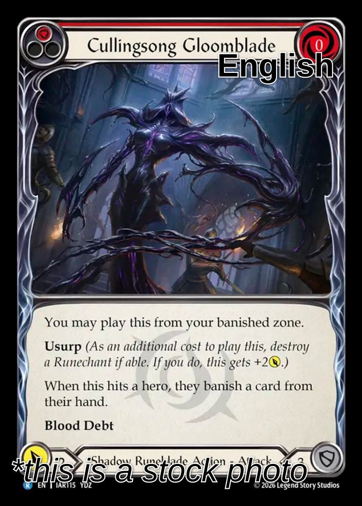 Cullingsong Gloomblade