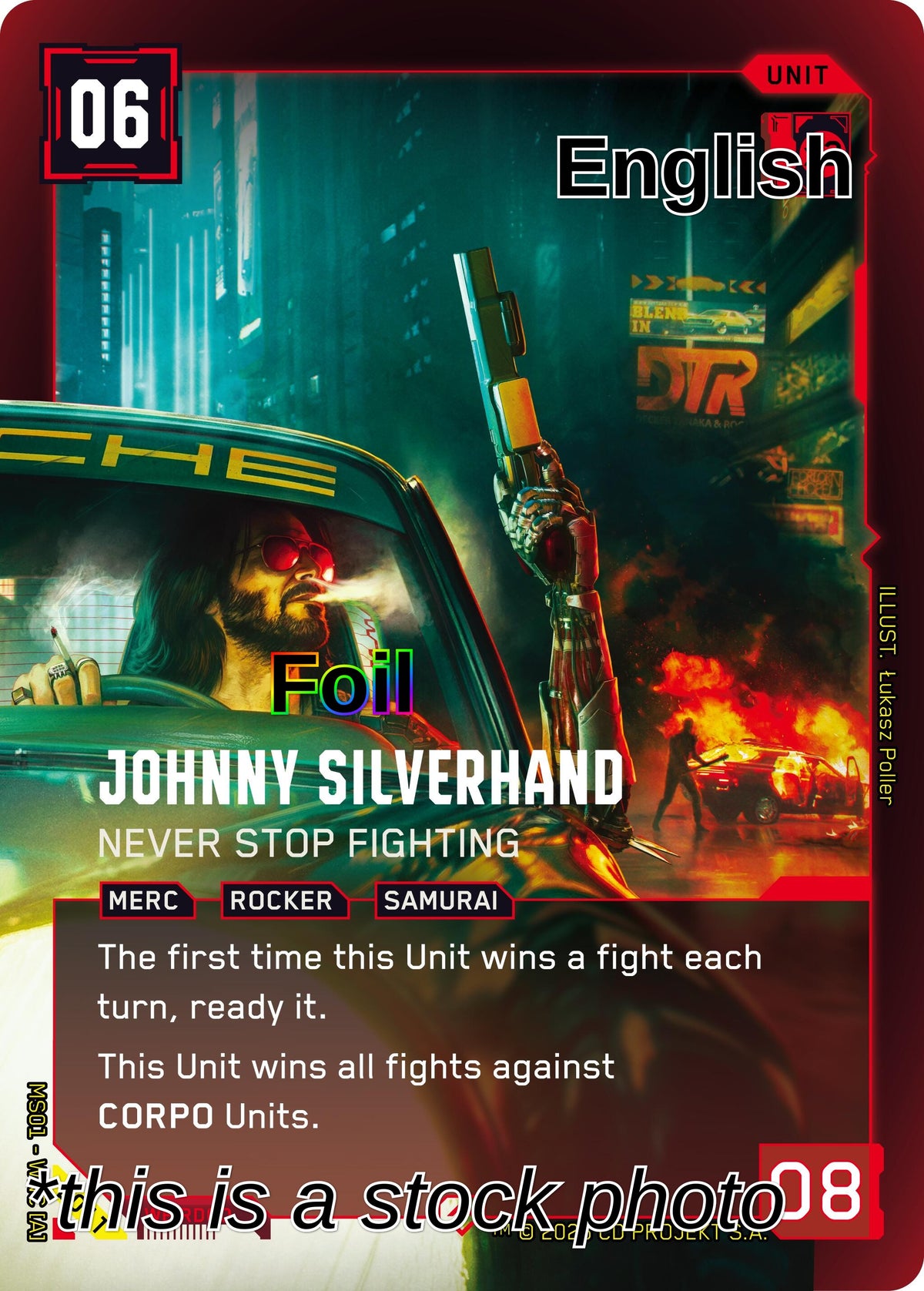 Johnny Silverhand - Never Stop Fighting (Epic)