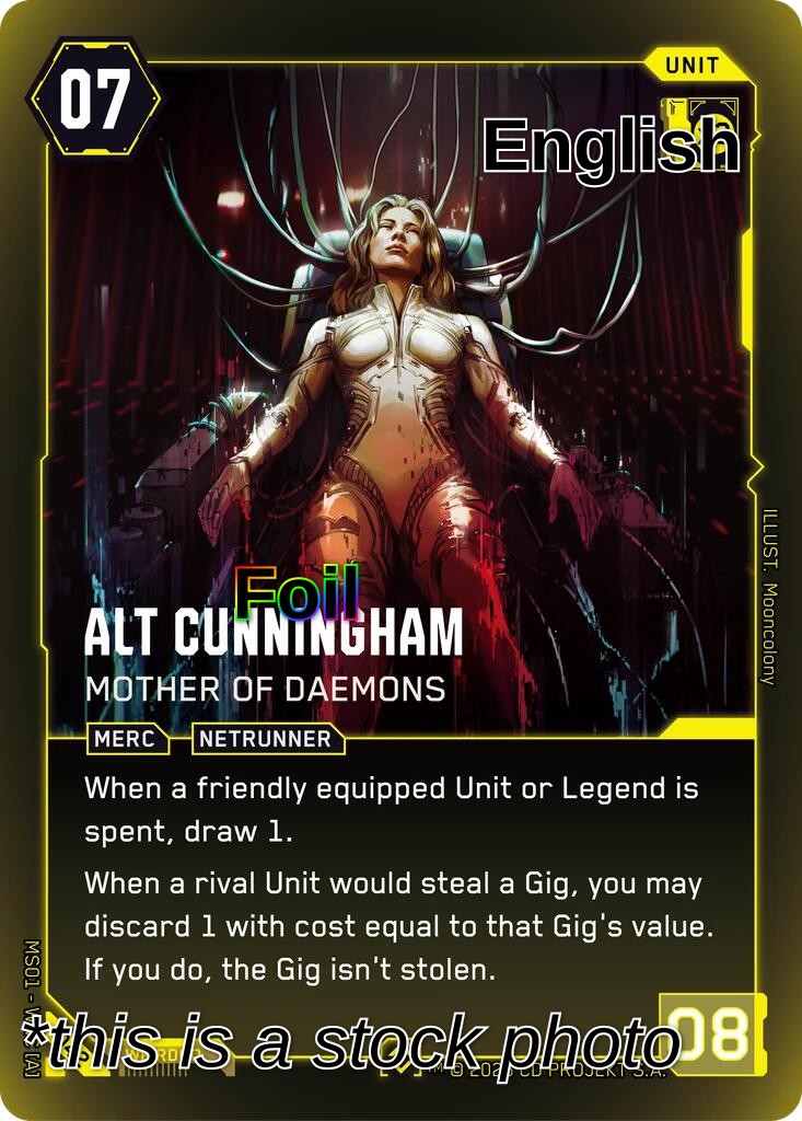 Alt Cunningham - Mother of Daemons (Rare)