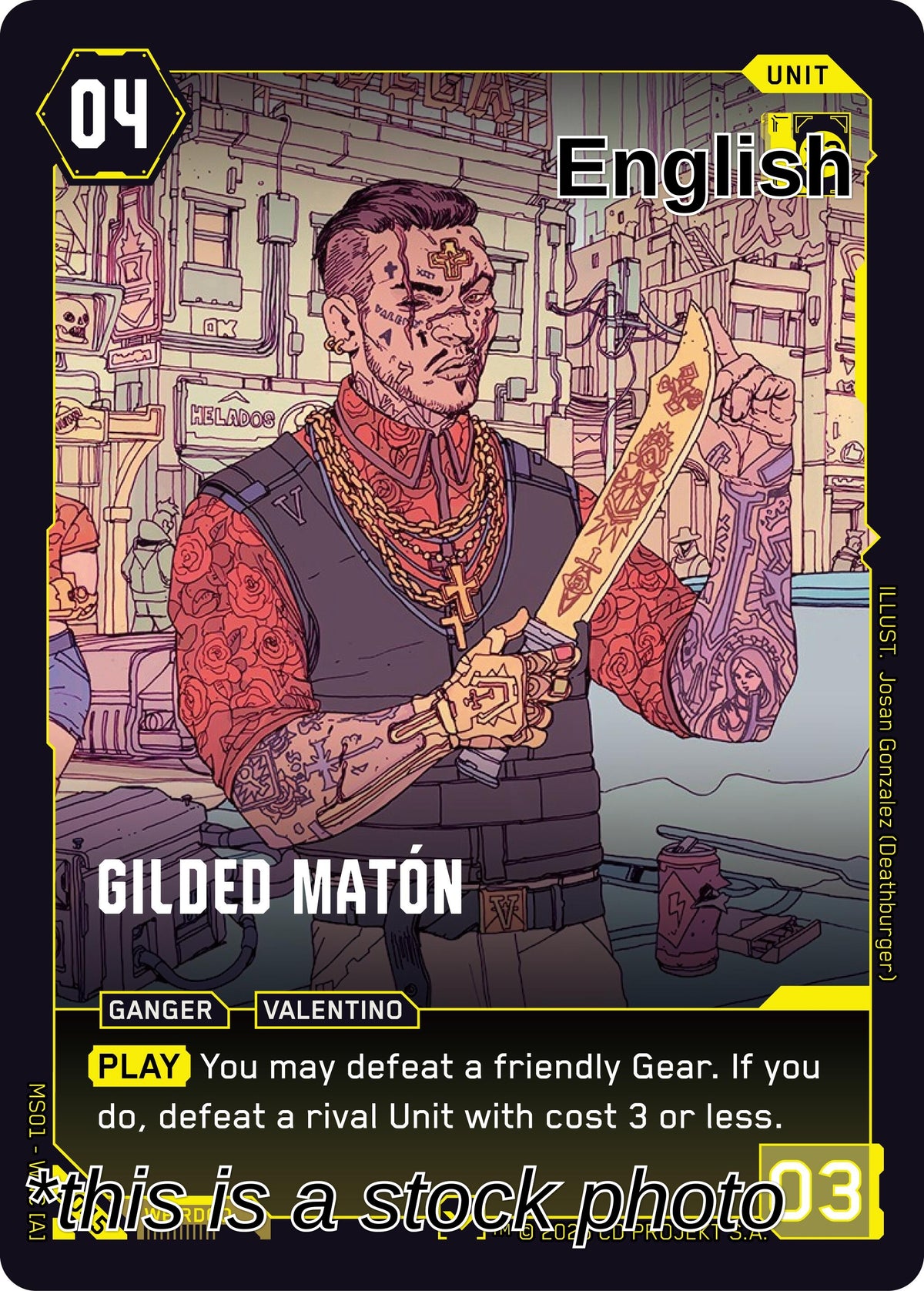 Gilded Maton