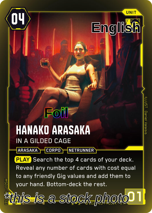 Hanako Arasaka - In a Gilded Cage (Rare)