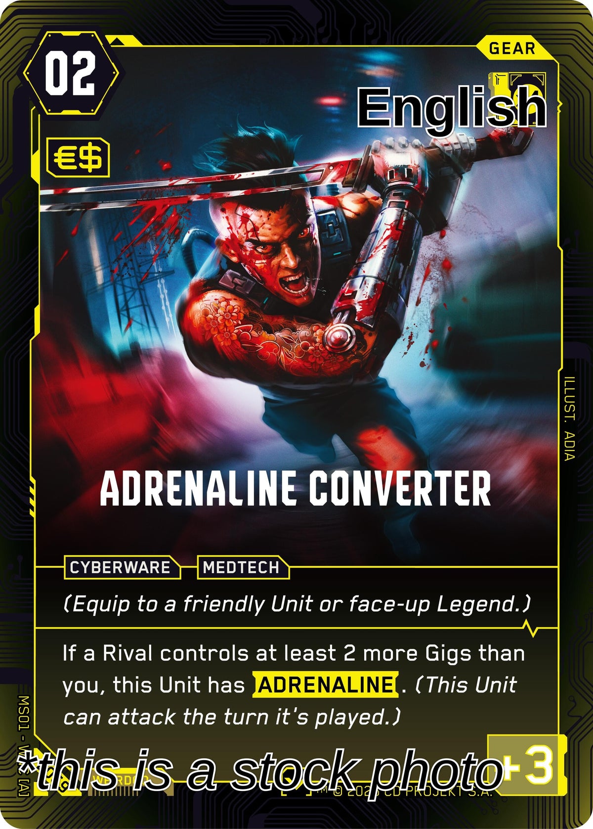 Adrenaline Converter