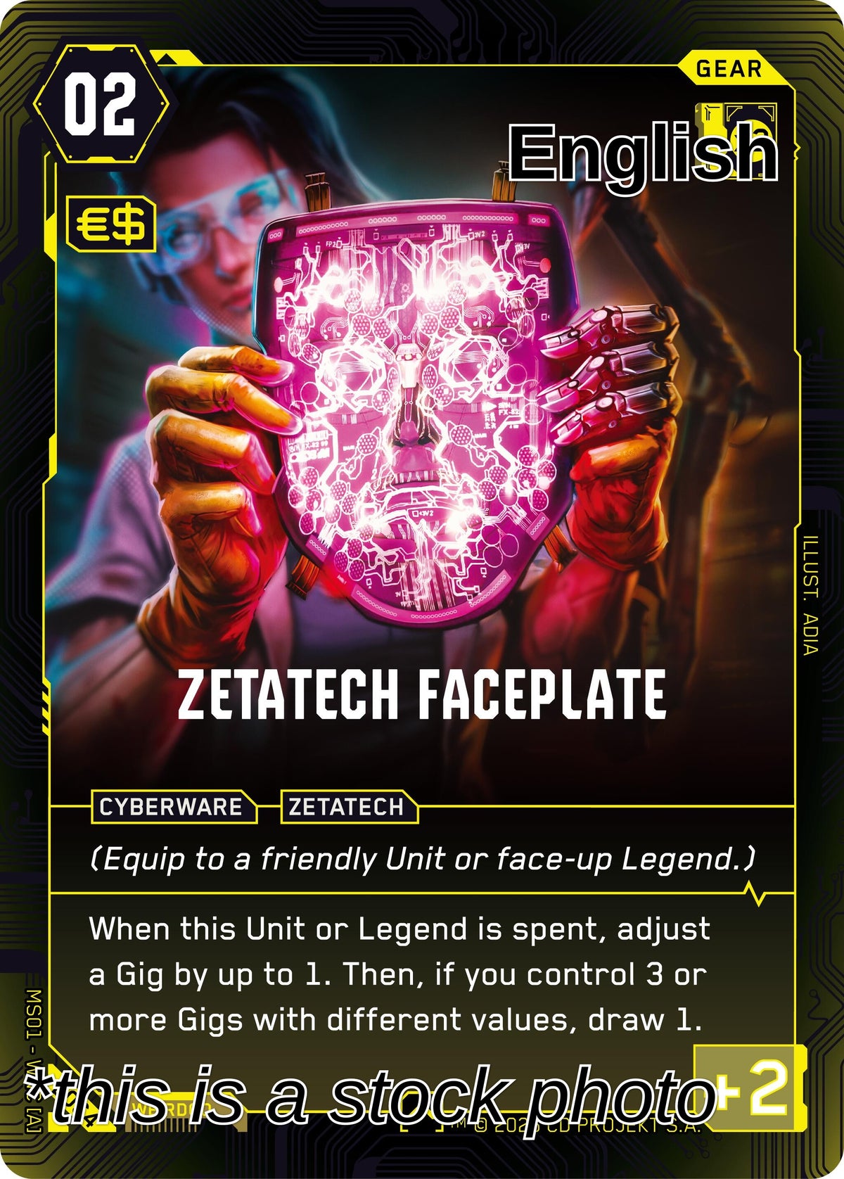 Zetatech Faceplate