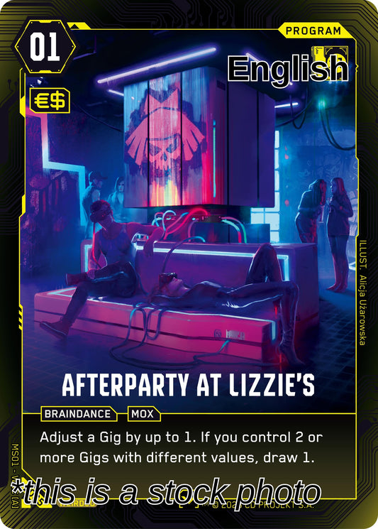 Afterparty at Lizzie's