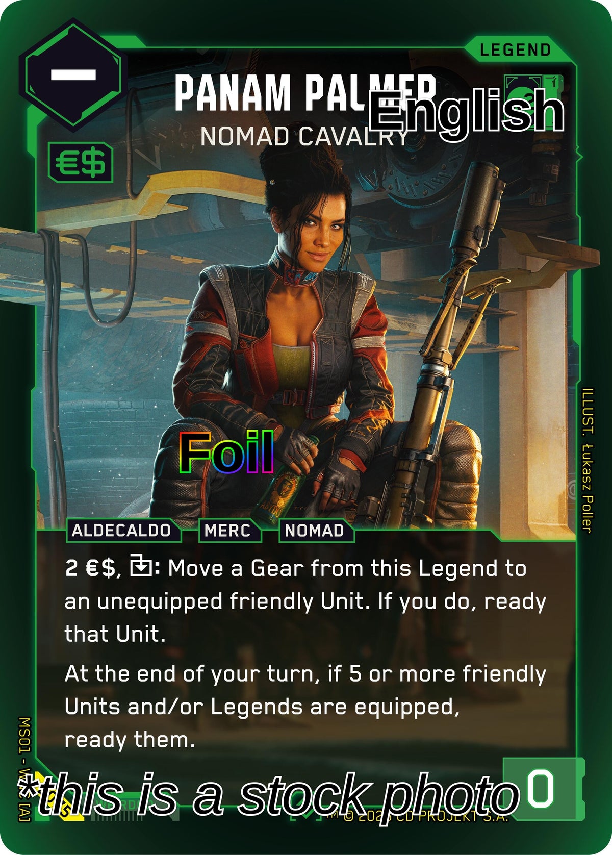 Panam Palmer - Nomad Cavalry (Epic)