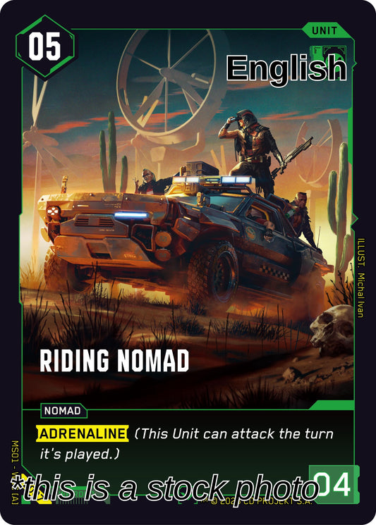 Riding Nomad