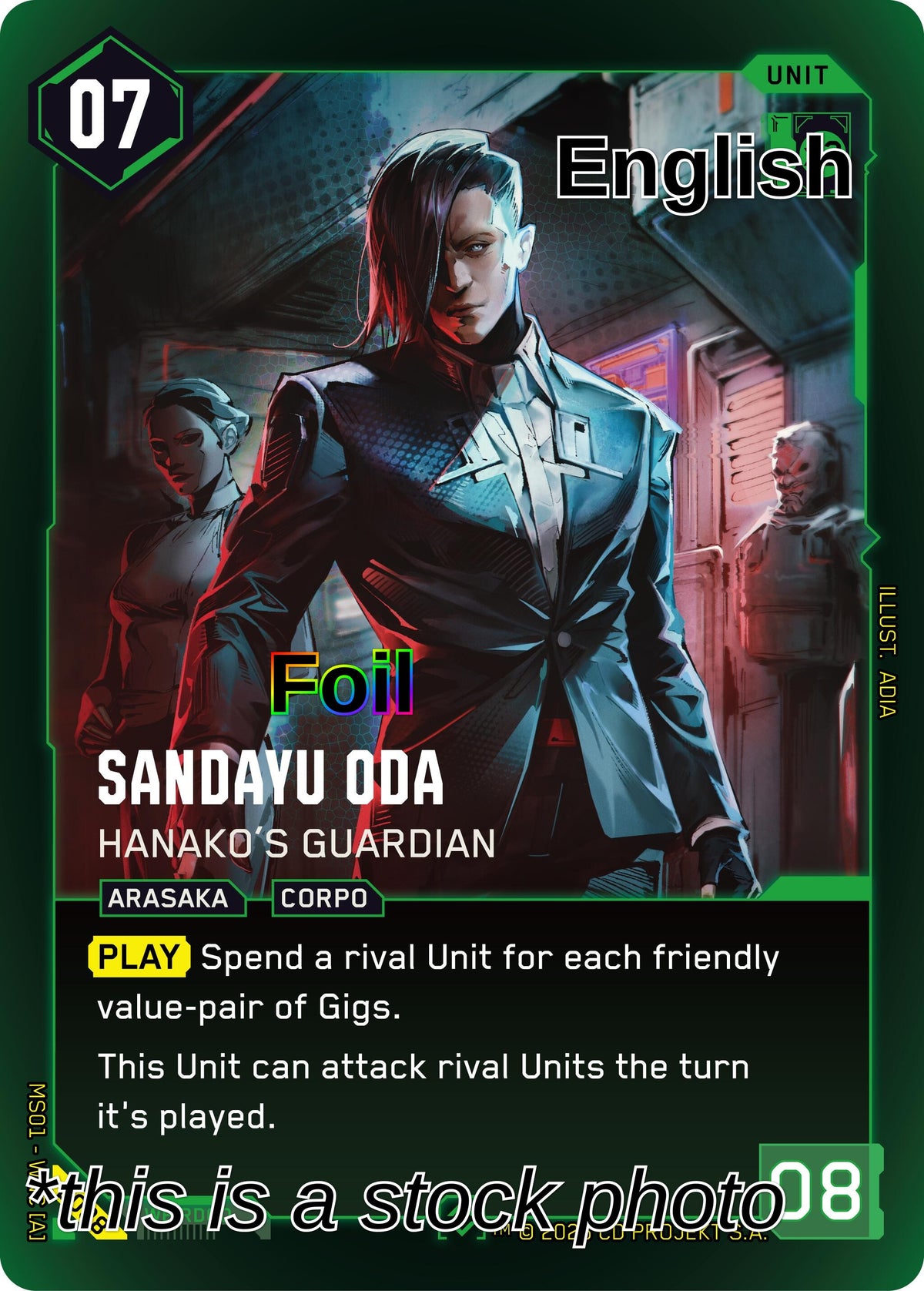 Sandayu Oda - Hanako's Guardian (Rare)
