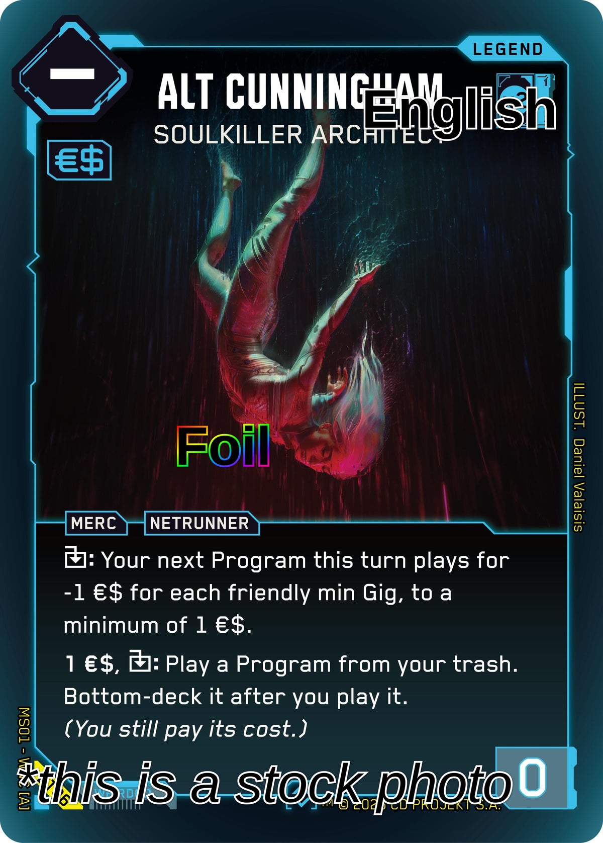 Alt Cunningham - Soulkiller Architect (Rare)