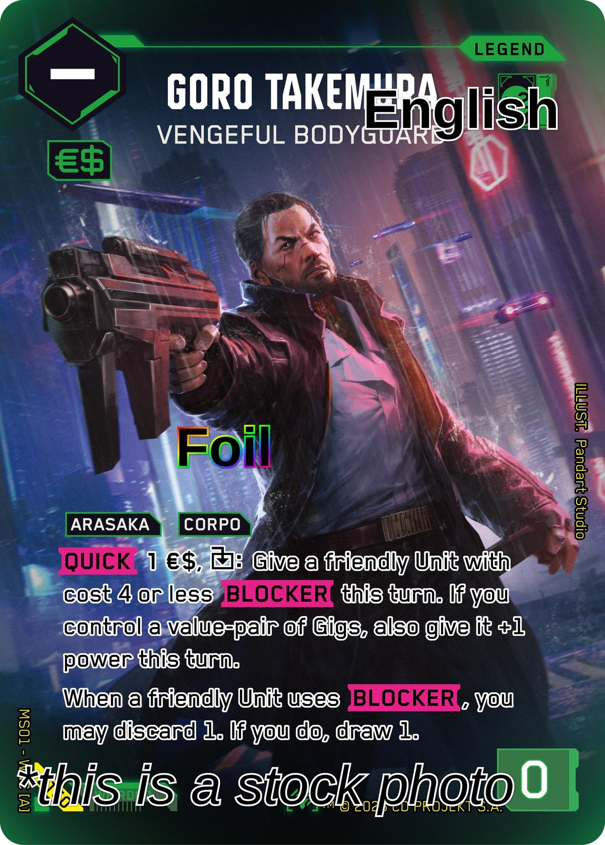 Goro Takemura - Vengeful Bodyguard (ILegend)