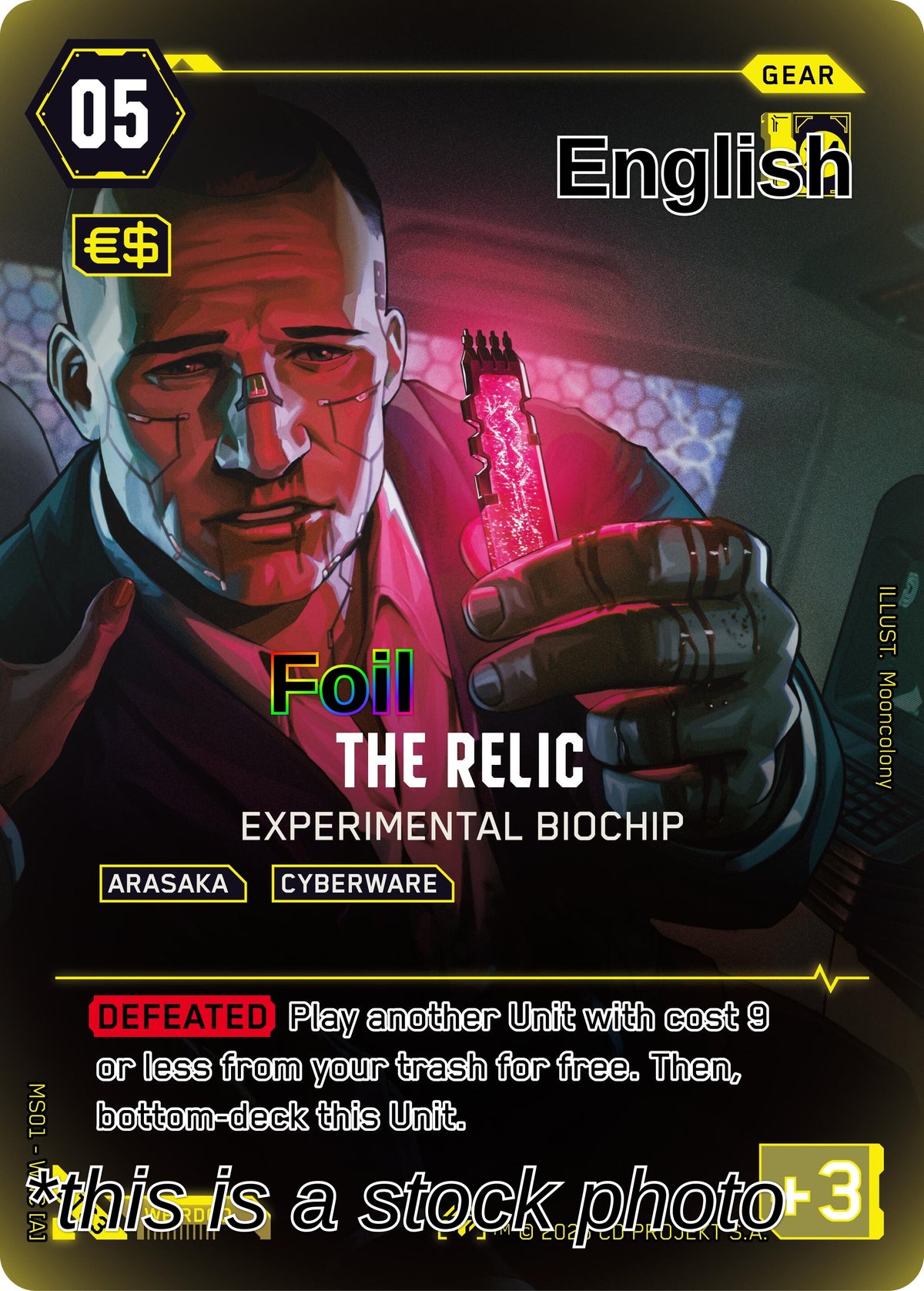 The Relic - Experimental Biochip (IO)