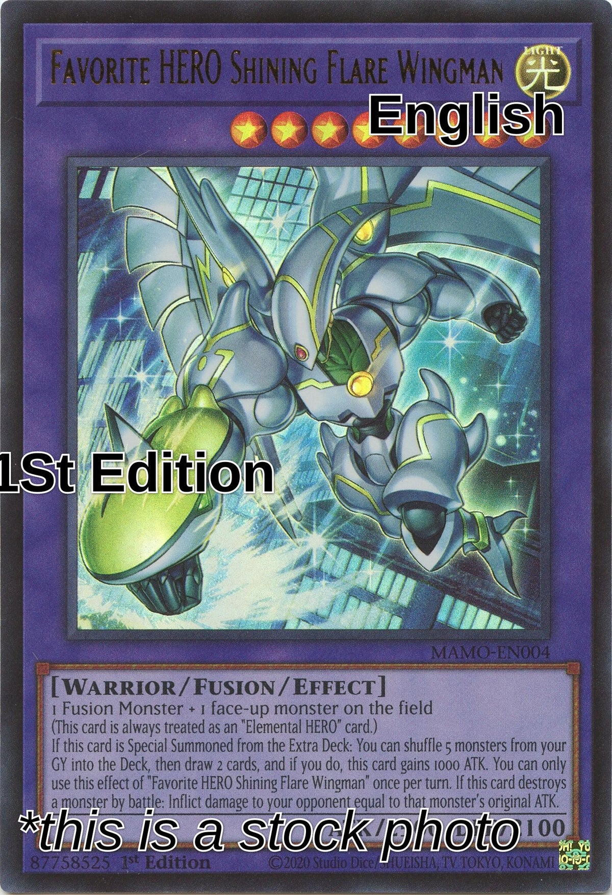 Favorite HERO Shining Flare Wingman