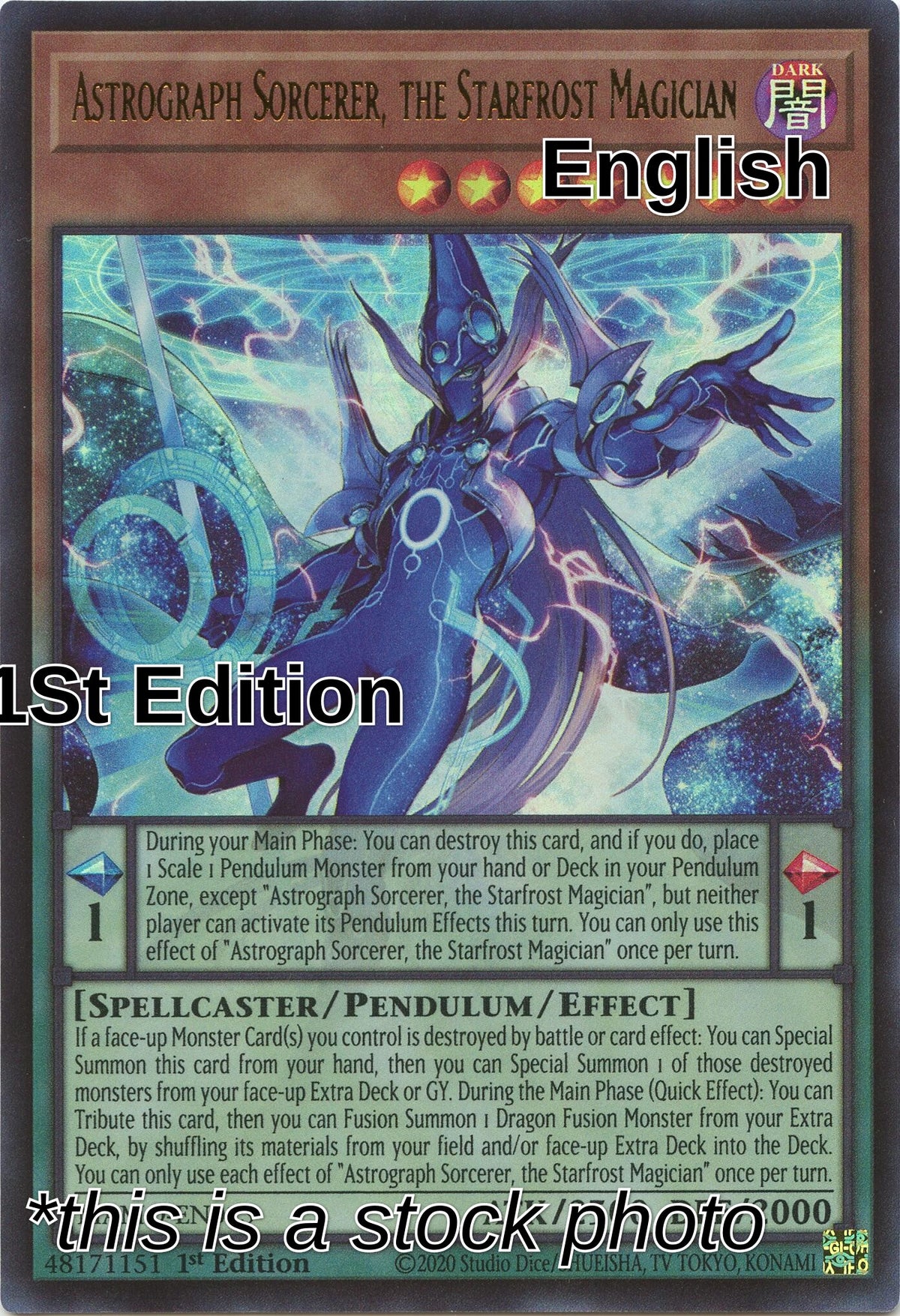 Astrograph Sorcerer, the Starfrost Magician