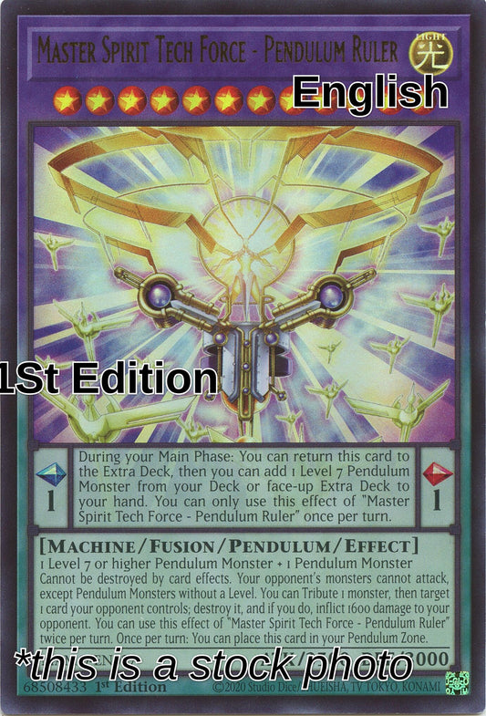 Master Spirit Tech Force - Pendulum Ruler