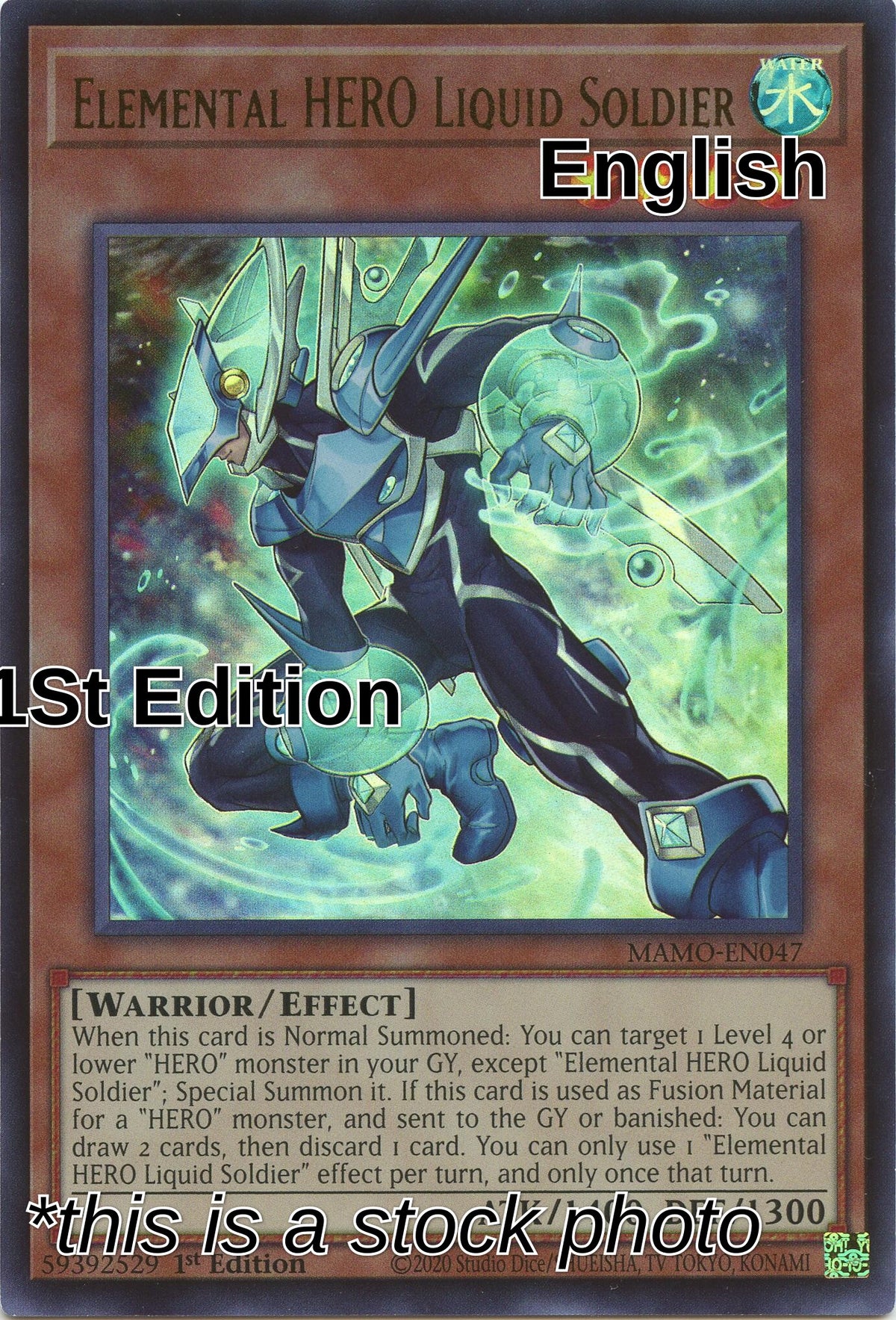 Elemental HERO Liquid Soldier