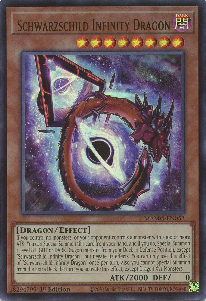 Schwarzschild Infinity Dragon [MAMO - Ultra Rare] - Magnificent Monsters
