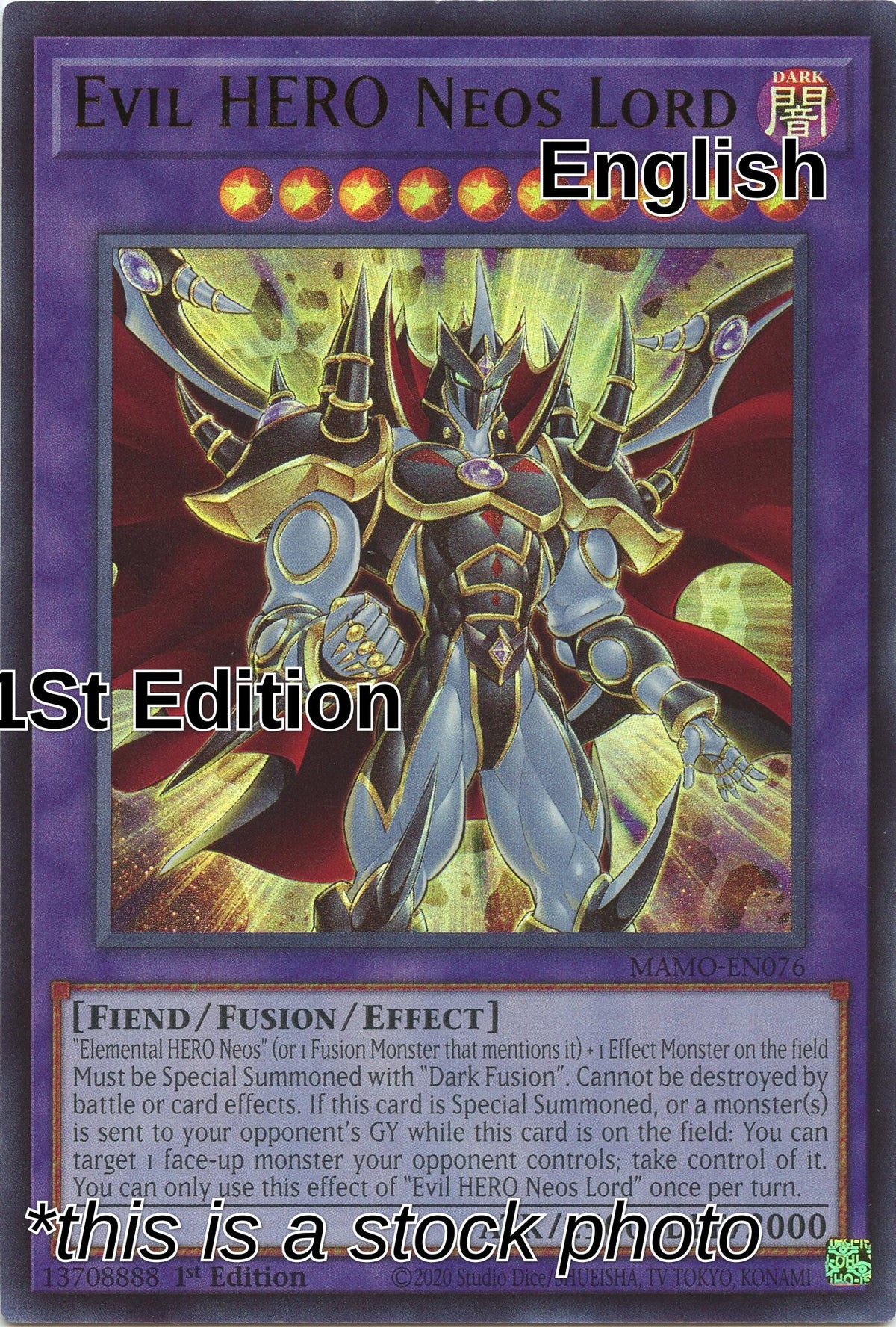 Evil HERO Neos Lord
