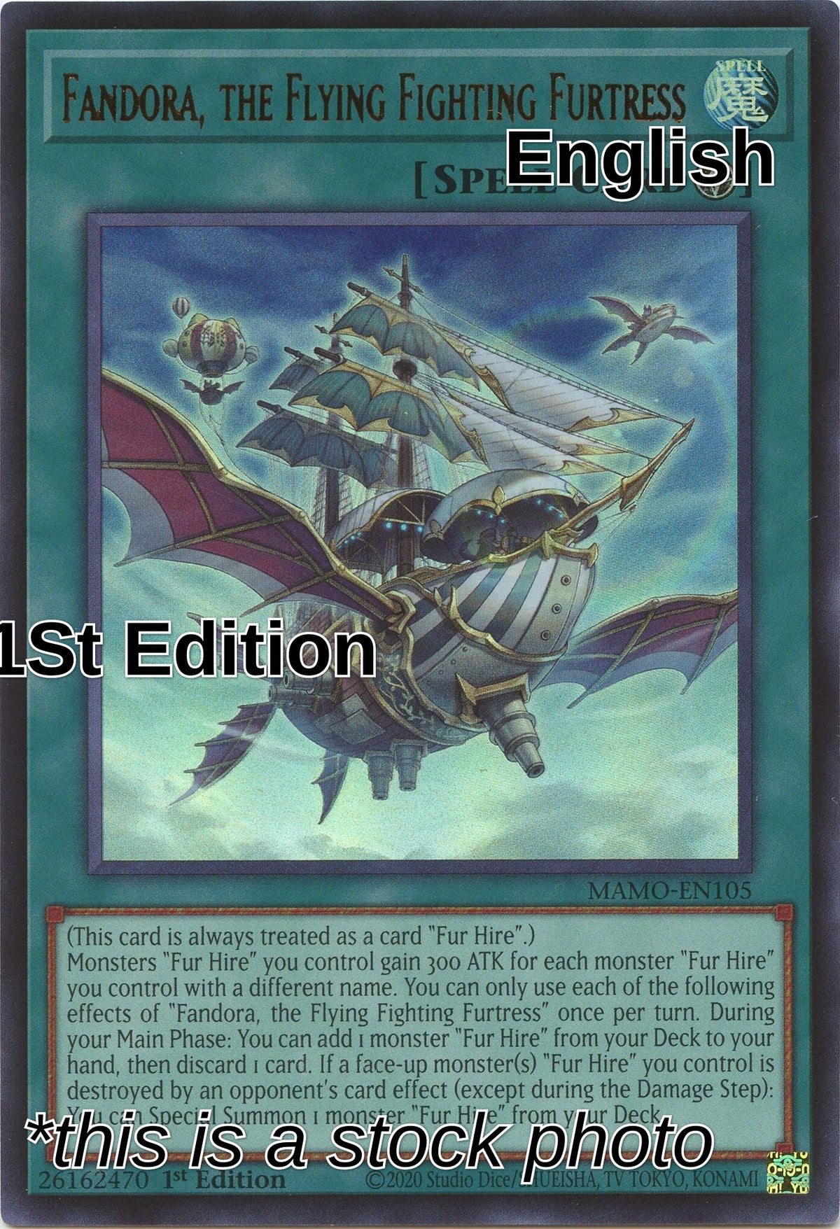Fandora, the Flying Fighting Furtress