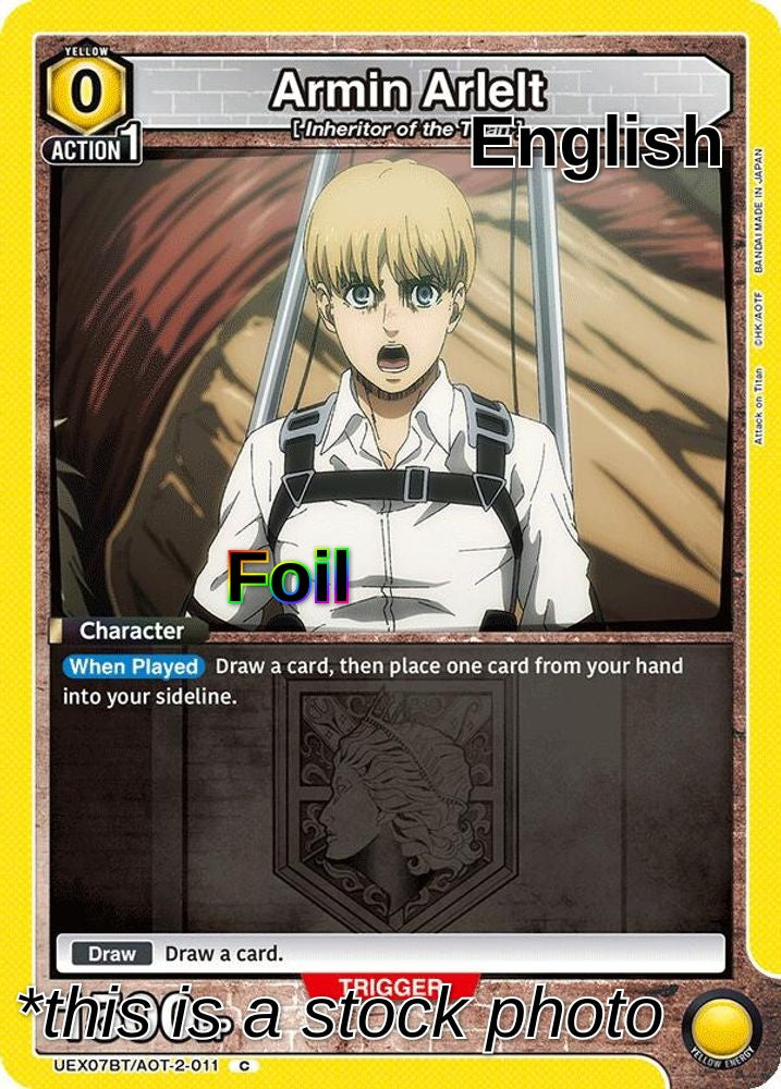 Armin Arlelt (011) (Box Topper Foil)