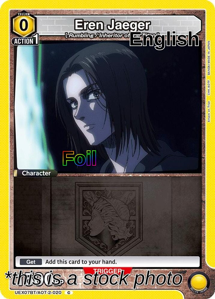 Eren Jaeger (020) (Box Topper Foil)