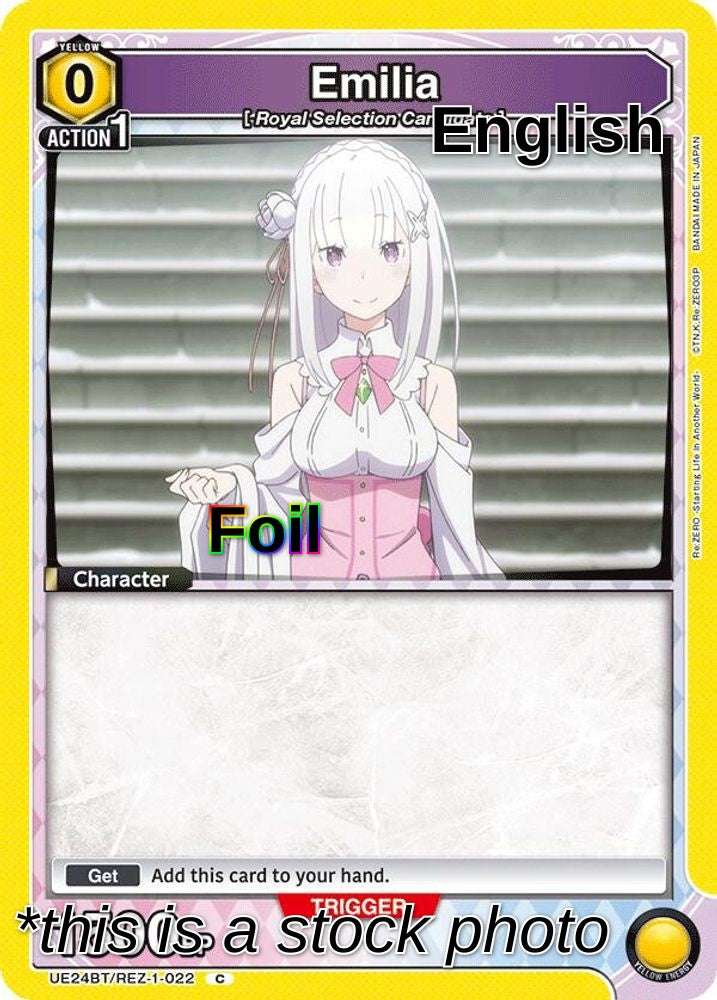 Emilia (022) (Box Topper Foil)