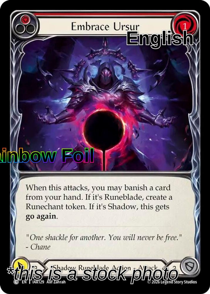 Embrace Ursur (Red)