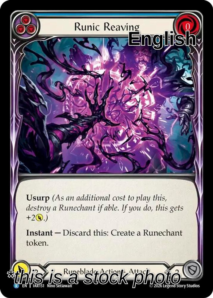 Runic Reaving (Blue)