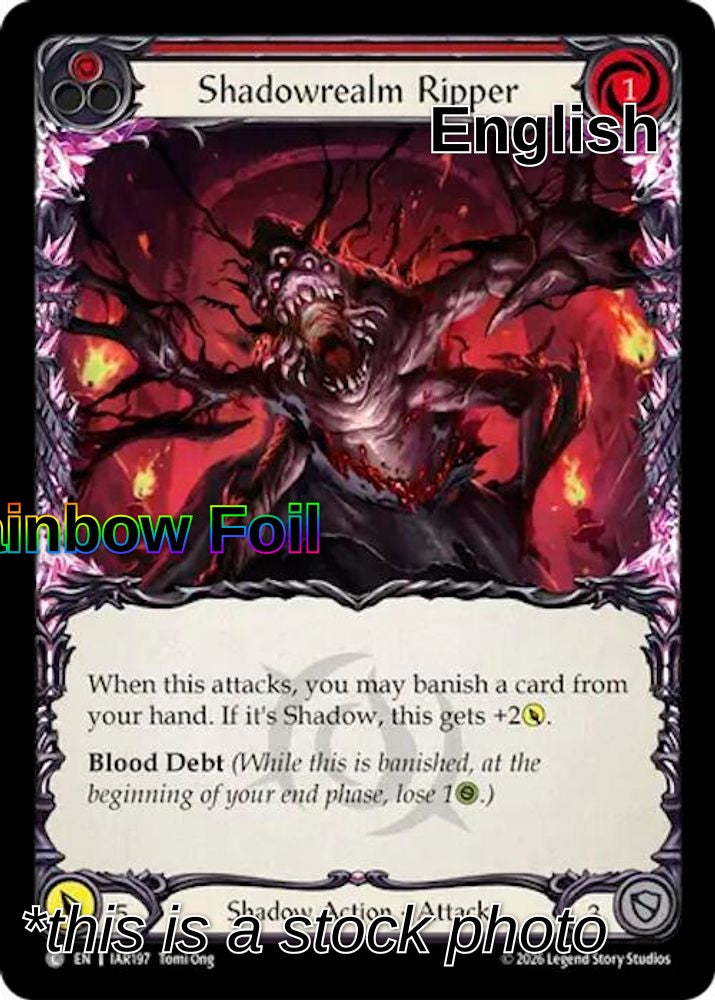Shadowrealm Ripper (Red)