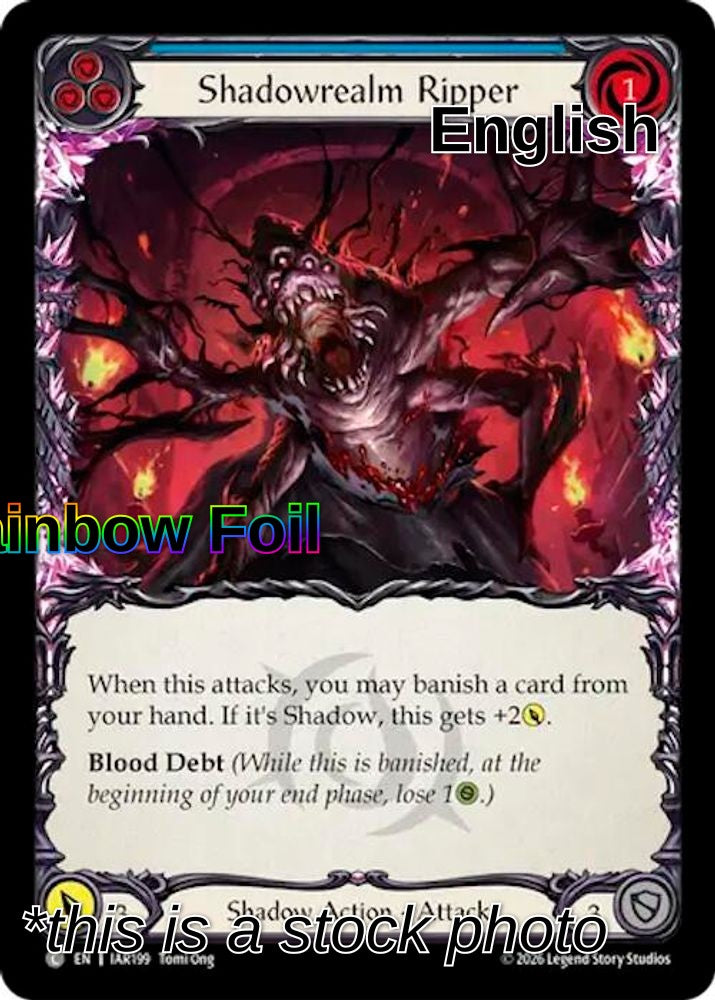 Shadowrealm Ripper (Blue)