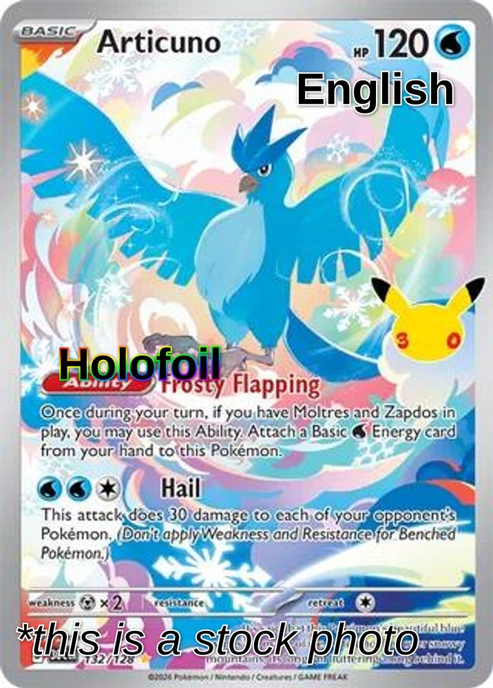 Articuno - 132/128