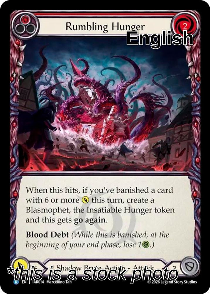 Rumbling Hunger (Red)