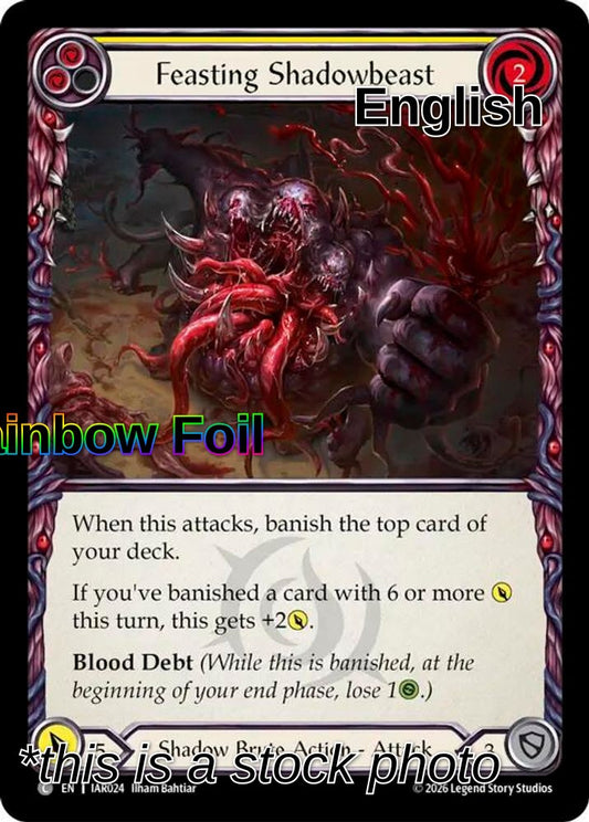 Feasting Shadowbeast (Yellow)