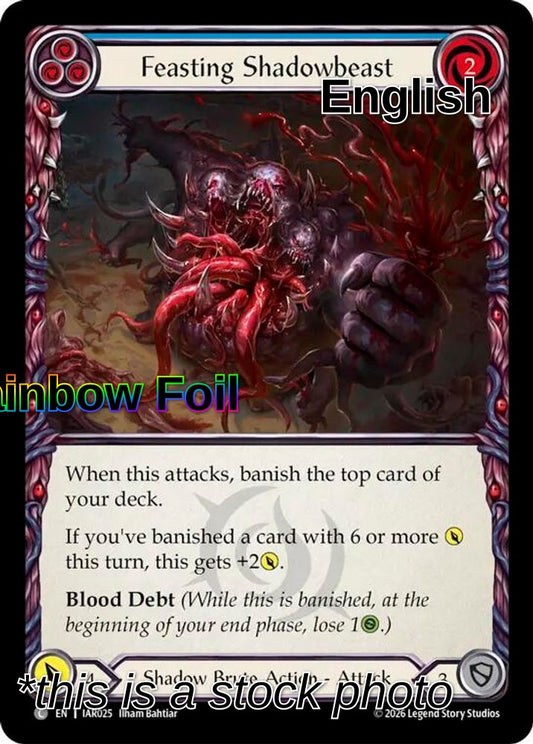 Feasting Shadowbeast (Blue)